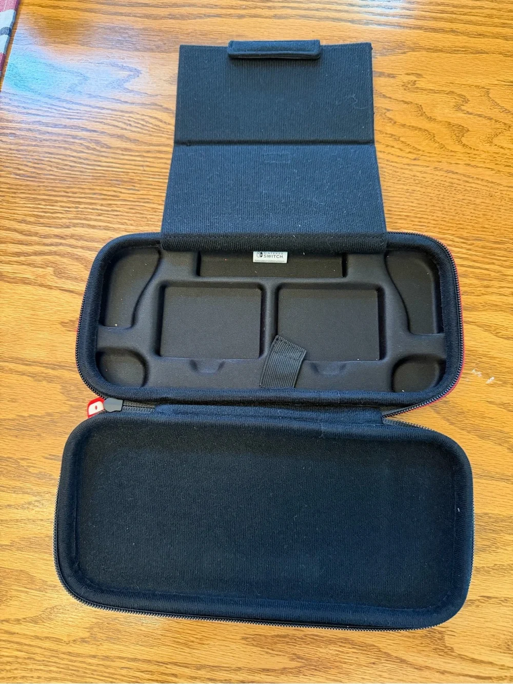 Nintendo Switch Black Travel Case with Red Switch Emblem